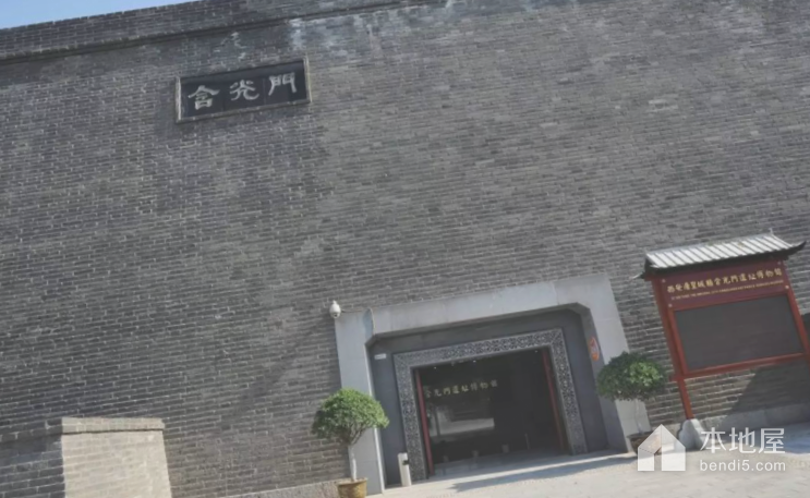 西安唐皇城墙含光门遗址博物馆