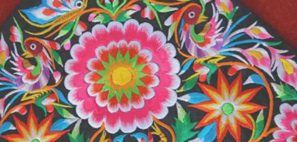 藏族编织、挑花刺绣工艺