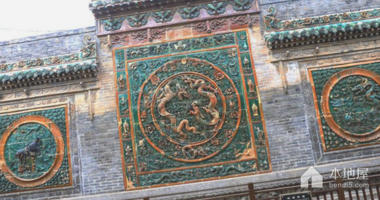 汉中城隍庙琉璃照壁