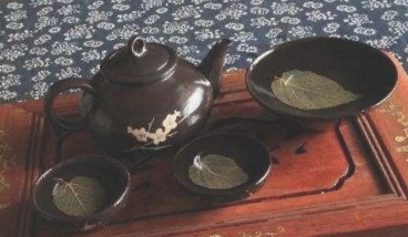 吉安窑木叶纹黑釉瓷制作技艺