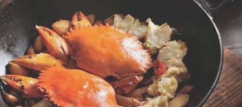 砂锅螃蟹