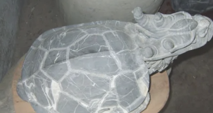 龟纹石雕
