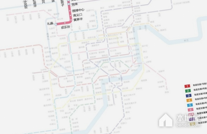 重庆地铁国博线线路图图片