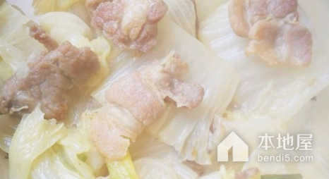 白菜炖猪肉