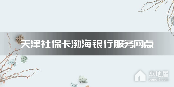 天津社保卡渤海银行服务网点