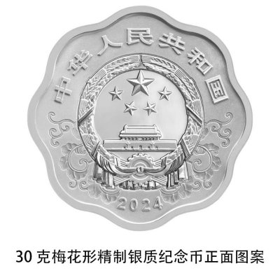 2024龍年紀念幣圖案樣式一覽